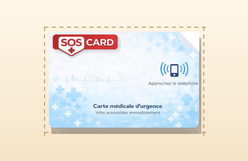 Sticker NFC SOS
